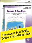 Famous and Fun Rock - Book 4/5 (Value Pack) Piano