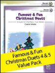 Famous & Fun Christmas Duets Value Pack (4 & 5) Piano