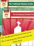 The Traditional & The Contemporary Christmas Service (Value Pack) [Piano]