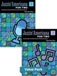 Jazzin' Americana for Two Books 1-2 (Value Pack) [Piano]