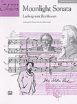 Alfred Beethoven            Small Simply Classics Moonlight Sonata - Elementary - Piano Solo Sheet