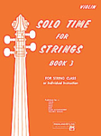 Solo Time For Strings 3 Violin Etling Violin Sol