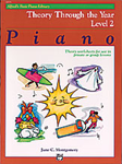 Alfred's Basic Piano Library: Theory Through the Year Book - 2