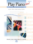 Alfred's Basic Adult Piano Course: Play Piano Now! Book - 1