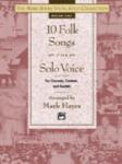 10 Folk Songs [med high voice] VOCAL