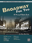 Alfred    Broadway For Two - 10 Musical Theatre Duets - Book / CD