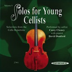 Solos for Young Cellists CD, Volume 8 [Cello]