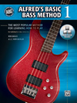 Alfred's Basic Bass Method, Book 1 -Book/CD