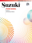 Suzuki Piano School - Piano Book 1 w/CD