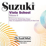 Suzuki Viola School CD, Volume 8 [Viola]