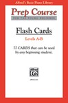 Alfred's Basic Piano Prep Course: Flash Cards, Levels A & B [Piano]