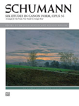 Six Etudes in Canon Form [piano duet] Schumann 1P4H