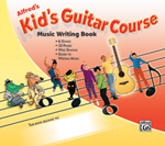 Kid's Guitar Course Music Writing Book - Manuscript