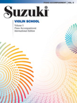 Suzuki Violin School Piano Acc., Volume 5 (Revised) [Violin] Book