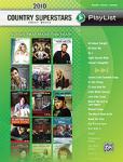 Alfred   Various 2010 Country Superstars Sheet Music Playlist - Piano / Vocal / Guitar