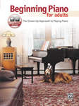 Beginning Piano For Adults w/audio Book & Online Audio