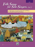 Folk Songs for Solo Singers Vol 2 [book w/cd] High Voice