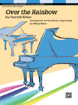 Over the Rainbow [late intermediate piano duet 2p8h]