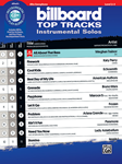 Billboard Top Tracks Instrumental Solos w/cd [Alto Sax]