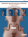 Concerto For Two Violins In D Major - String Arrangement