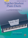 Teacher Student Piano Duets Book 2 [late elementary piano duet]
