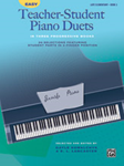 Teacher Student Piano Duets Book 3 [late elementary piano duet]
