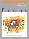 Alfred's Basic Piano Library: Sight Reading Book Complete Level 1 (1A/1B) [Piano]
