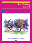 Alfred's Basic Piano Course: Ear Training Book 4 [Piano]