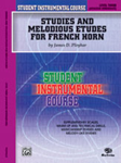 Alfred Ployhar/Weber   Student Instrumental Course - Studies and Melodious Etudes for Fr Horn Level 3 - French Horn
