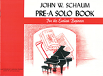Schaum Pre-A Solo Book -