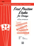 First Position Etudes for Strings, Level 2 [Violin]