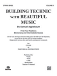 Alfred Applebaum   Building Technic with Beautiful Music Book 3 - String Bass