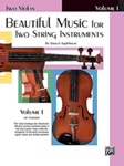 Alfred Applebaum              Beautiful Music for Two String Instruments Book 1 - Viola Duet
