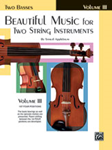 Alfred Applebaum   Beautiful Music for Two String Instruments Book 3 - Bass Duet