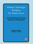 Master Technique Builders for Snare Drum - Snare Drum Method