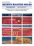 Belwin Master Solos Trombone: Advanced, Vol. 1 - Piano Accompaniment