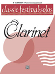 Alfred    Classic Festival Solos for Clarinet Volume 1 - Piano Accompaniment