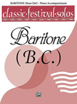 Classic Festival Solos (Baritone B.C.), Volume 1 Piano Acc. [Piano Acc.]