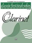 Alfred    Classic Festival Solos for Clarinet Volume 2 - Piano Accompaniment
