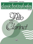 Classic Festival Solos (E-flat Alto Clarinet), Volume 2 Solo Book [Clarinet]