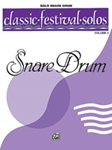 Classic Festival Solos (Snare Drum), Volume 2 Solo Book (Unaccompanied) [Snare Drum]