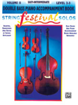 String Festival Solos Volume II Double Bass Piano Accompaniment