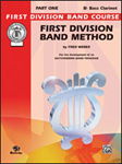 First Division Band Method, Part 1 Bass Clarinet