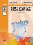 First Division Band Method, Part 3 [B-flat Bass Clarinet]