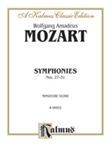 Symphonies: 27 (K. 119); 28 (K. 220); 29 (K. 201); 30 (K. 202); 31 (K. 297) - Full Orchestra Arrangement