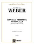 Alfred von Weber C M   Romance Recitative and Polacca - Clarinet