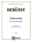 Debussy, Clair de lune [Piano]