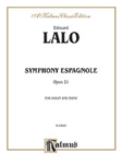 Symphony Espagnole, Op. 21 [Violin]