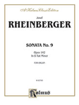 Sonata No. 9 [Organ] -