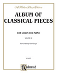 Album of Classical Pieces, Volume III [Viola]